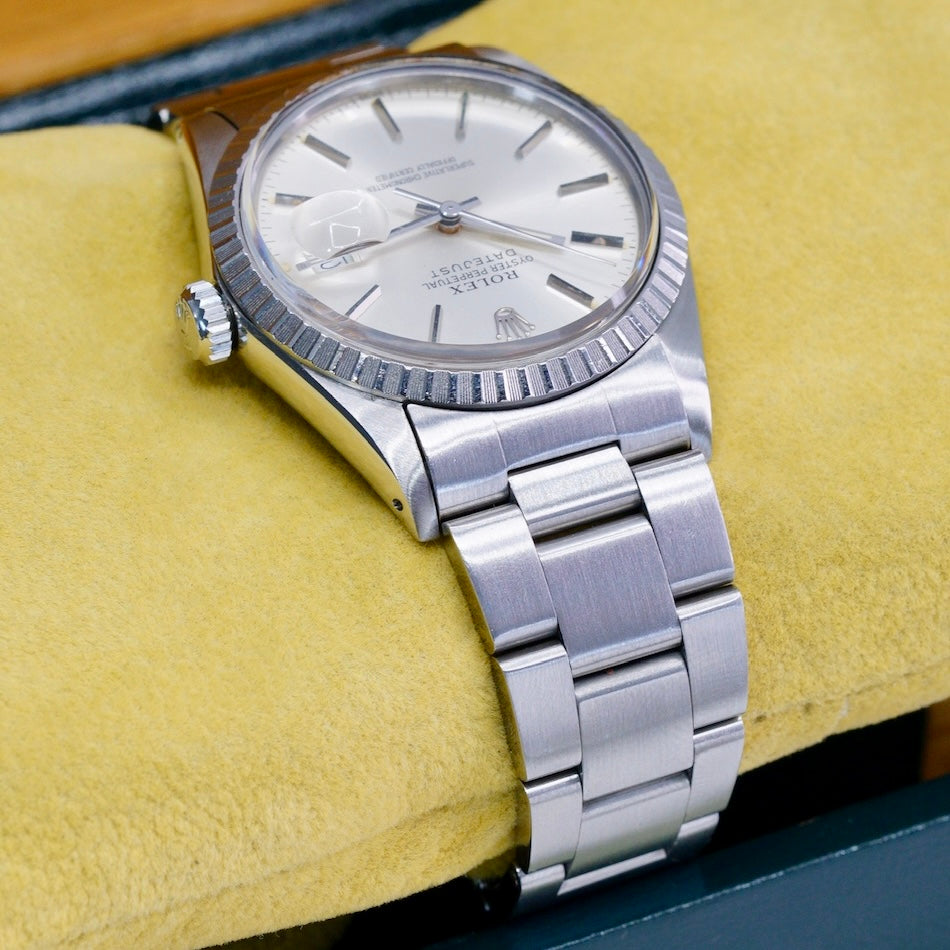 Rolex Datejust 16030 Silver Dial Stainless Steel 36mm