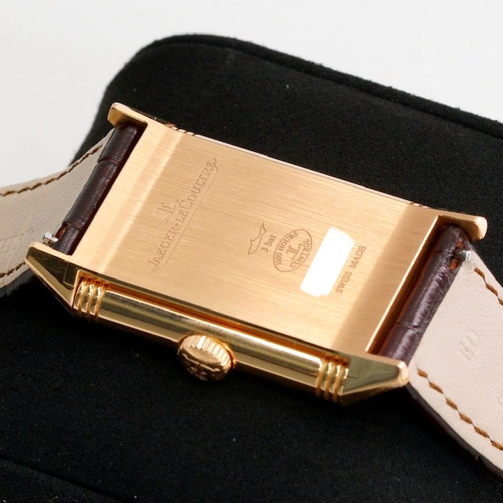Jaeger-LeCoultre Reverso Q713256J “BURGUNDY DIAL” Tribute Small Seconds Rose Gold