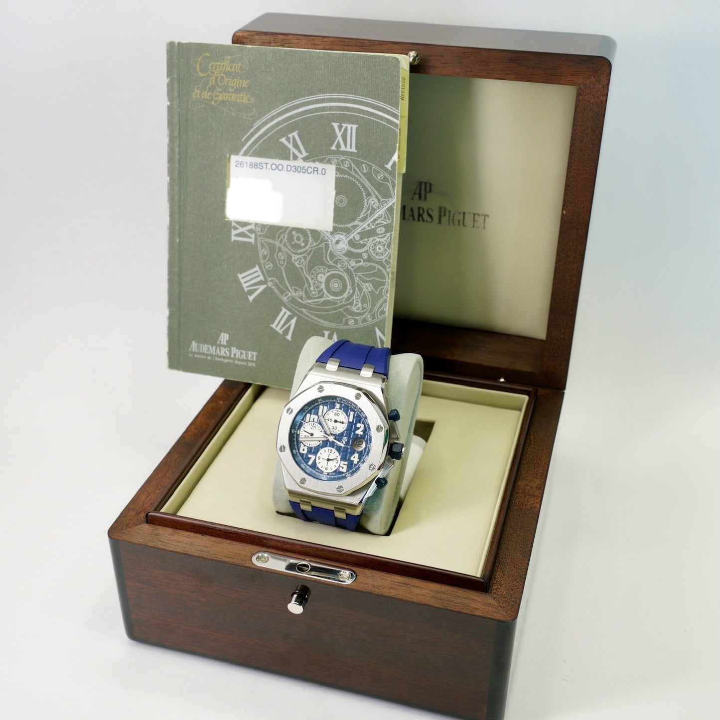 Audemars Piguet Royal Oak Offshore “PORTO CERVO” 26188ST.00.D305CR.01 Blue Dial Limited Edition to 75 pieces
