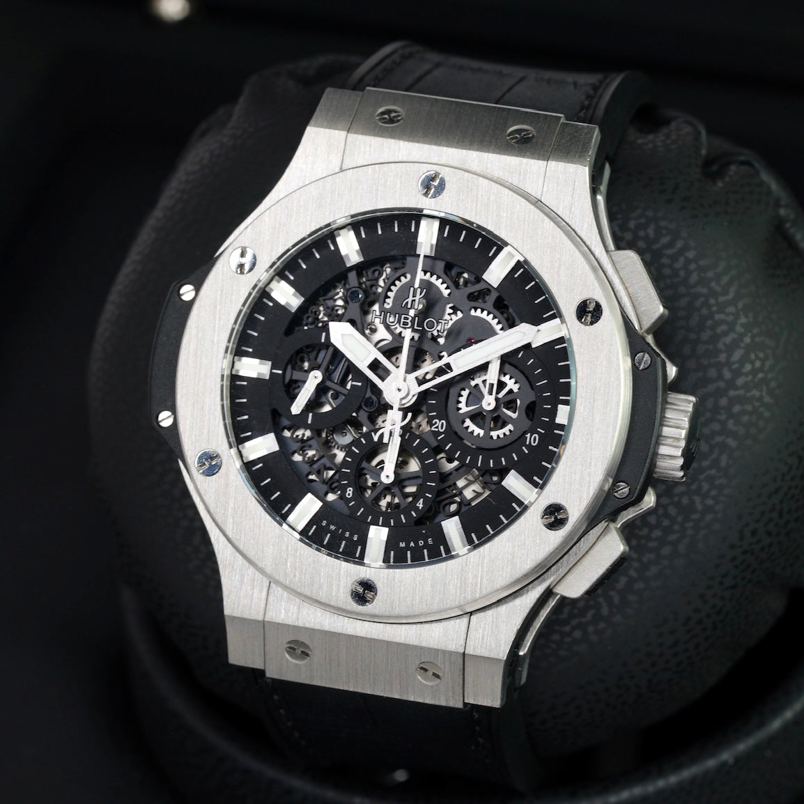 Hublot Big Bang Aero 311.SX.1170.GR Skeleton Dial Stainless Steel 44mm 2016
