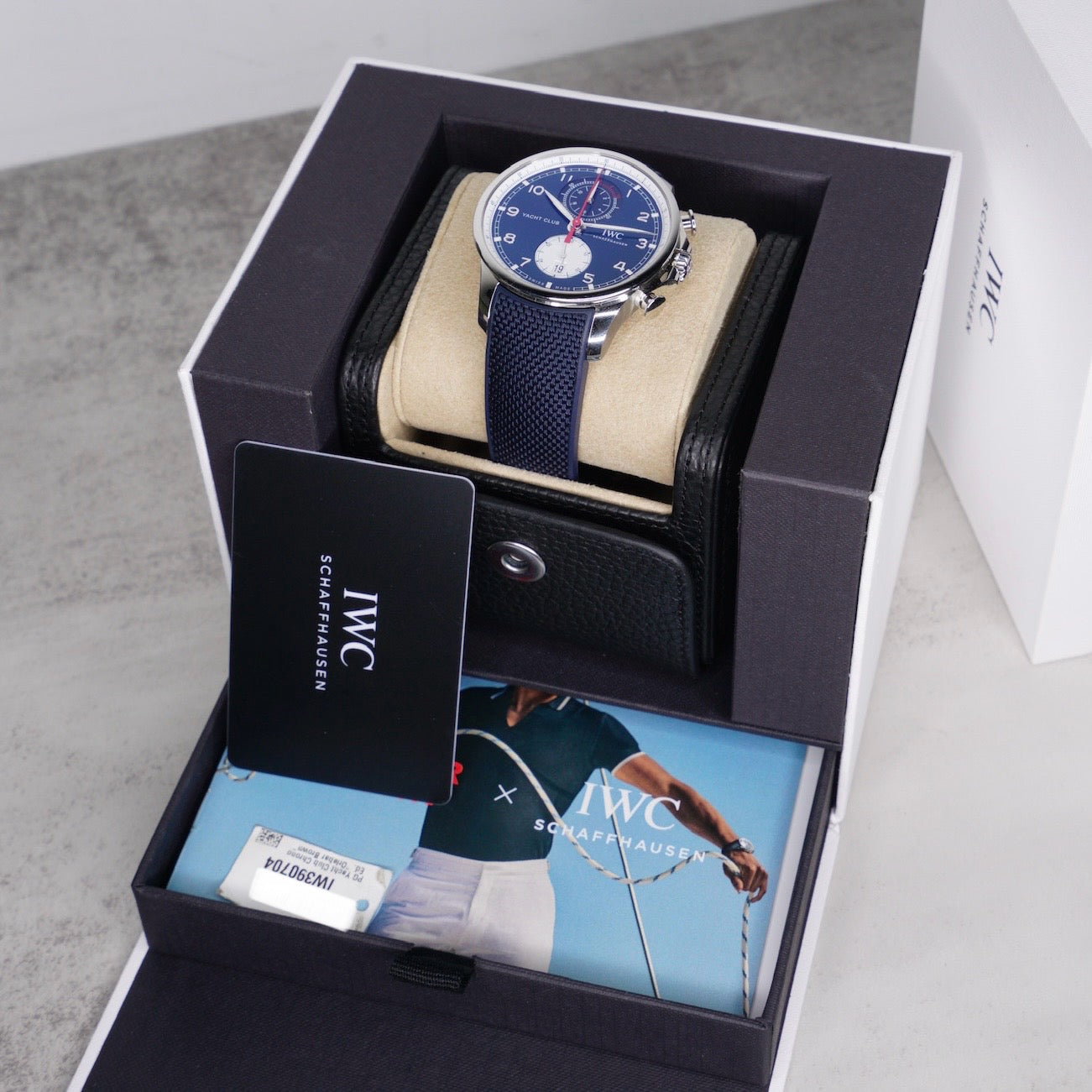 IWC Portuguese IW390704 “ORLEBAR BROWN” Blue Dial Stainless Steel Yacht Club 2025