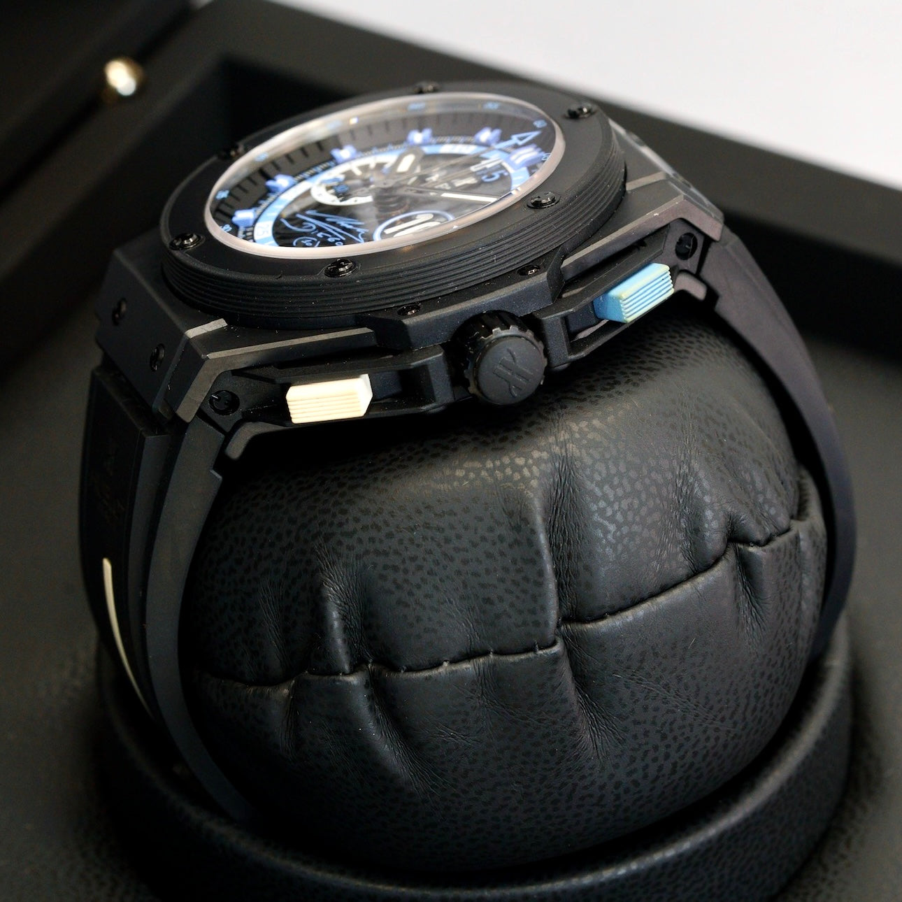 Hublot King Power “MARADONA” 716.CI.1129.RX.DMA11 Skeleton Dial Ceramic 48mm