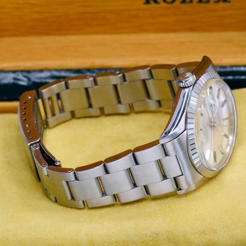 Rolex Datejust 16030 Silver Dial Stainless Steel 36mm