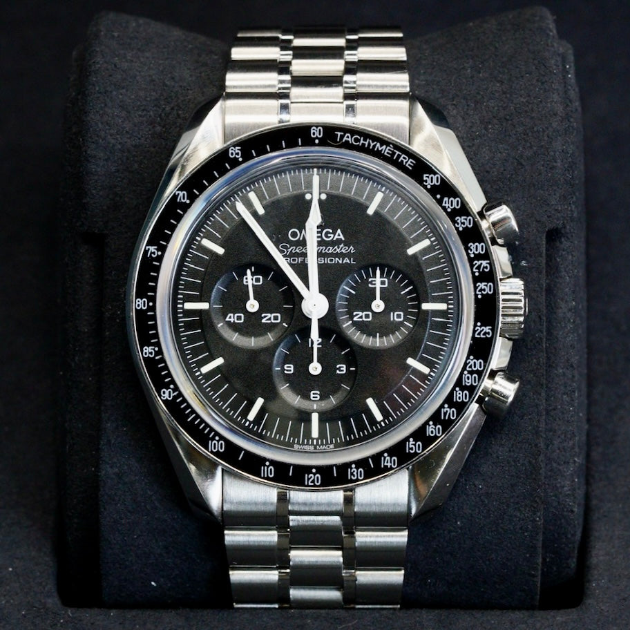 Omega Speedmaster Professional Moonwatch 310.30.42.50.01.002 Black Dial Stainless Steel 42mm