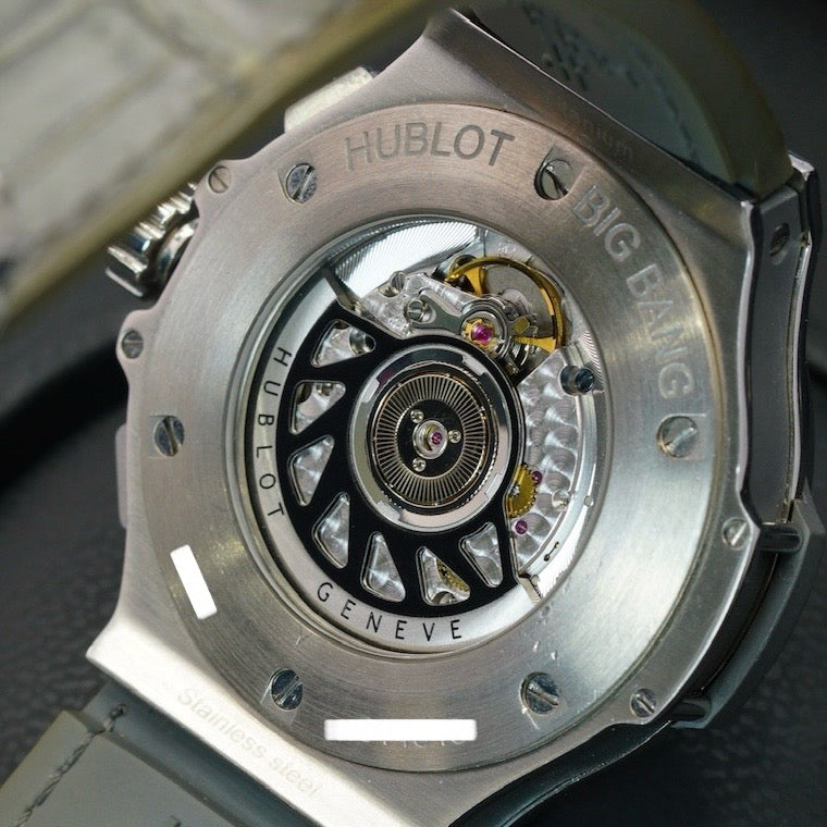 Hublot Big Bang 342.ST.5010.LR “EARL GREY” Stainless Steel Grey Strap 41mm