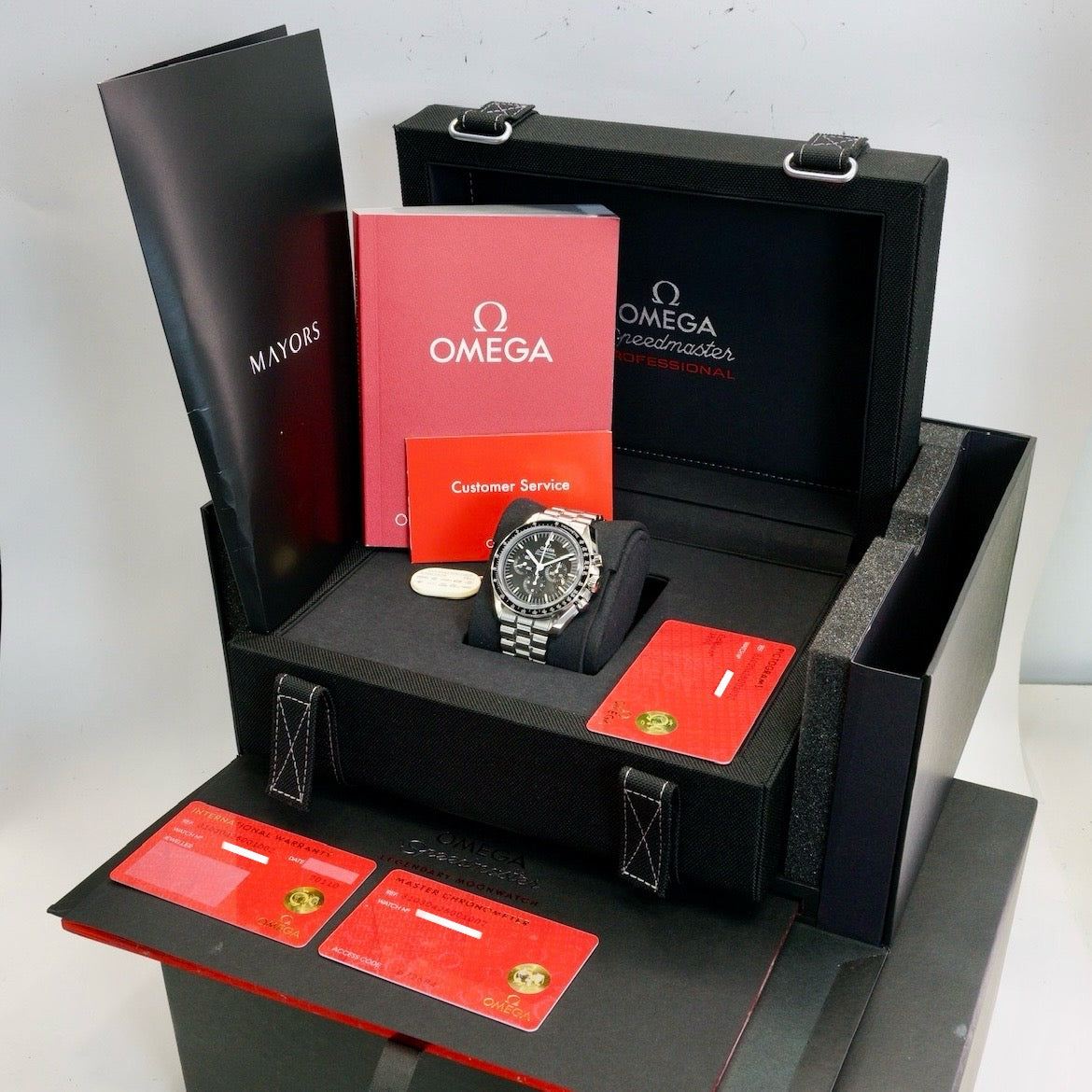Omega Speedmaster Professional Moonwatch 310.30.42.50.01.002 Black Dial Stainless Steel 42mm