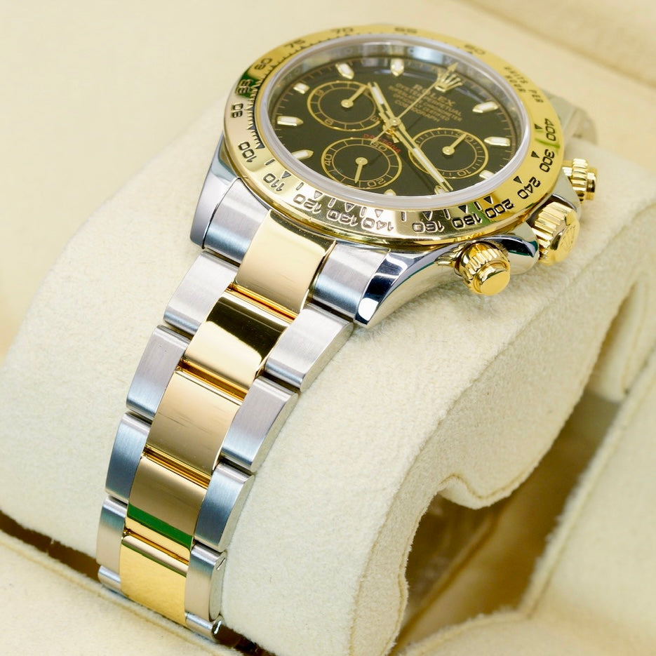 Rolex Daytona 116503 Black Dial Two-Tone Yellow Gold & Steel 40mm 2019