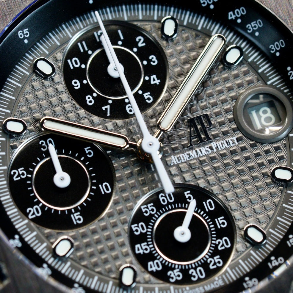 Audemars Piguet Royal Oak Offshore 26238TI.OO.2000TI.01 Grey Dial Chronograph Titanium 42mm