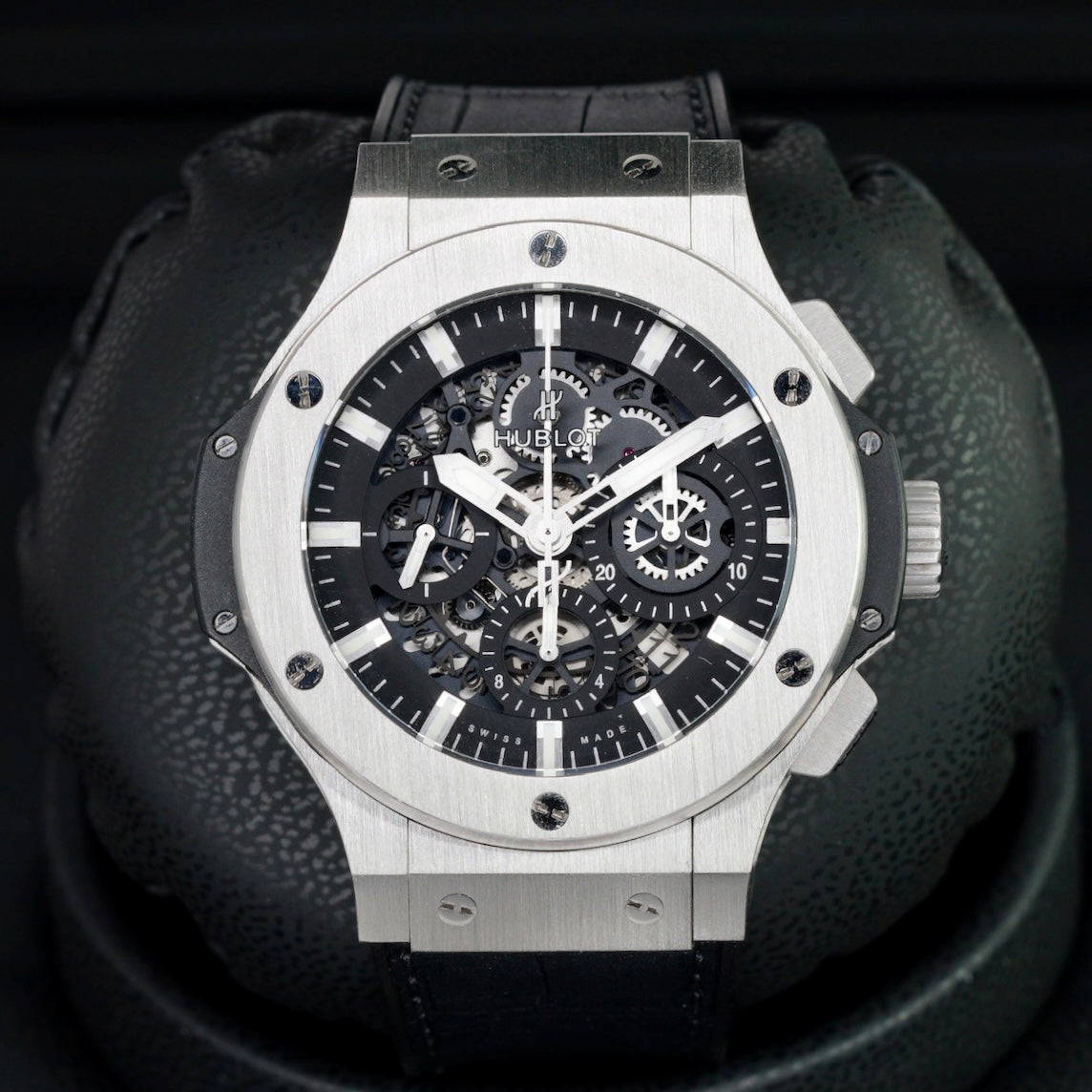Hublot Big Bang Aero 311.SX.1170.GR Skeleton Dial Stainless Steel 44mm 2016