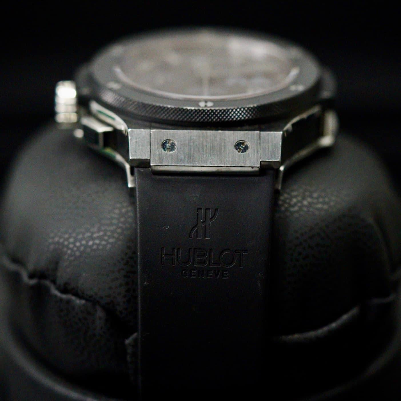Hublot Big Bang 44mm Yankee Victor Black Ceramic stainless steel Chrono rubber