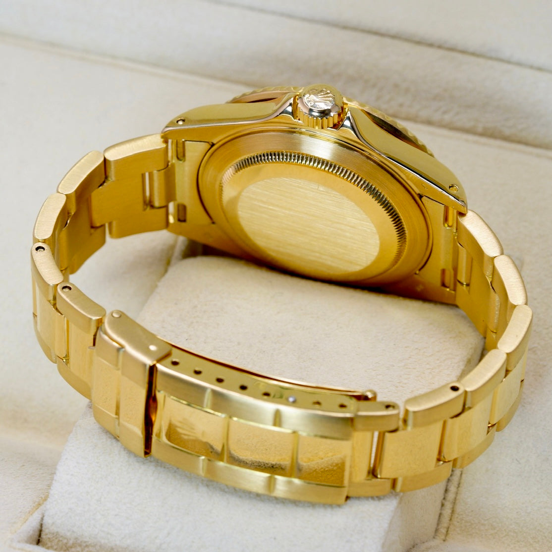 Rolex Submariner Date 16618LB “BLUESY” Yellow Gold Blue Dial & Bezel 40mm