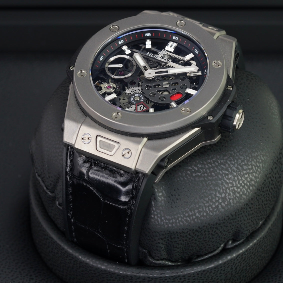 Hublot Big Bang Meca-10 414.NI.1123.RX Skeleton Dial Titanium 45mm