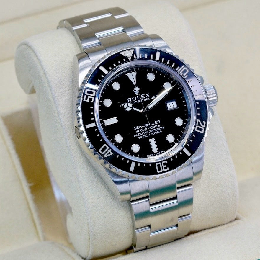 Rolex Sea-Dweller 4000 116600 SD4K Black Dial Stainless Steel 40mm