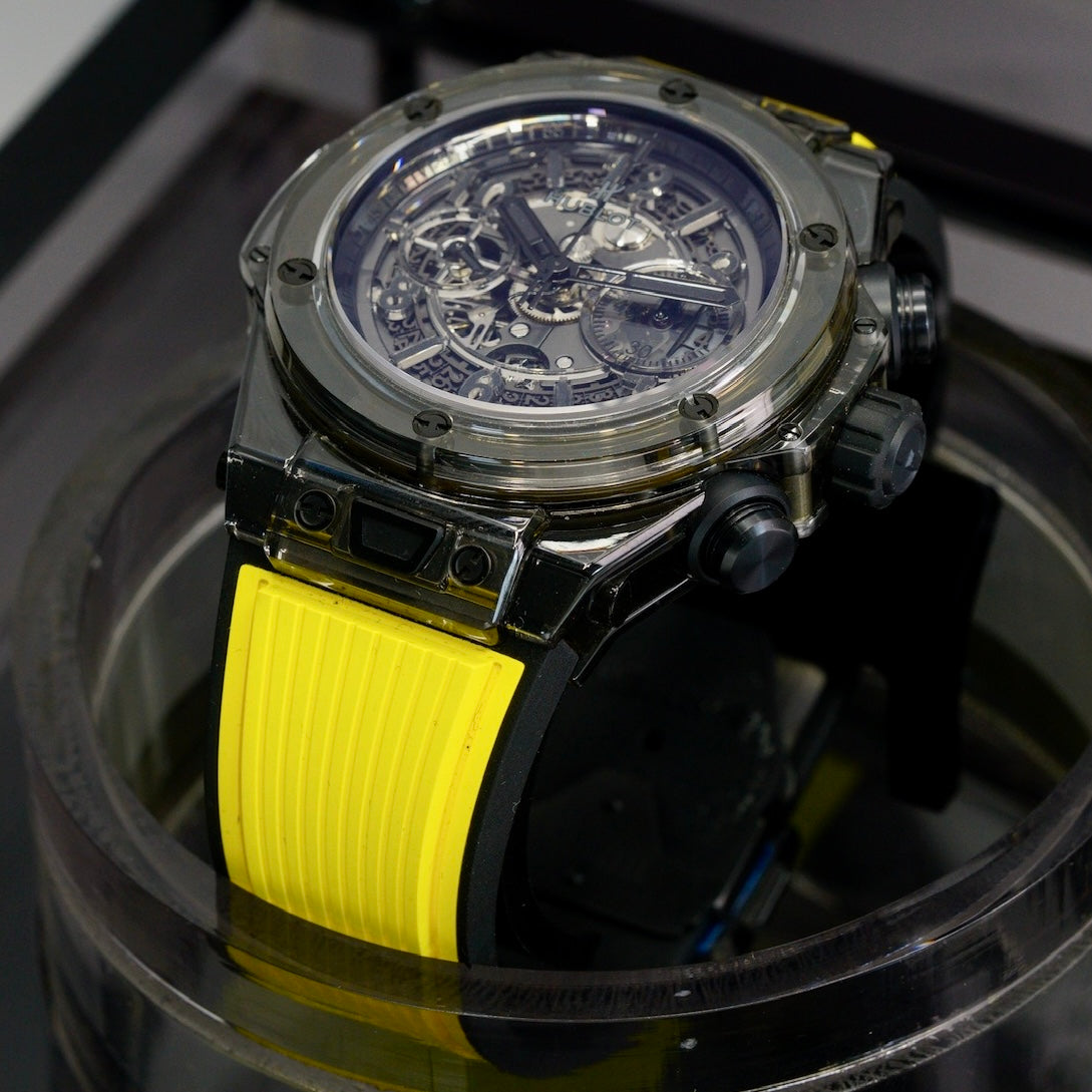 Hublot Big Bang Unico 411JB4901RT “ALL BLACK SAPPHIRE” Limited Edition 500 Pieces