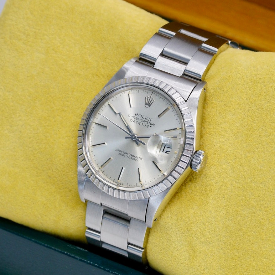 Rolex Datejust 16030 Silver Dial Stainless Steel 36mm