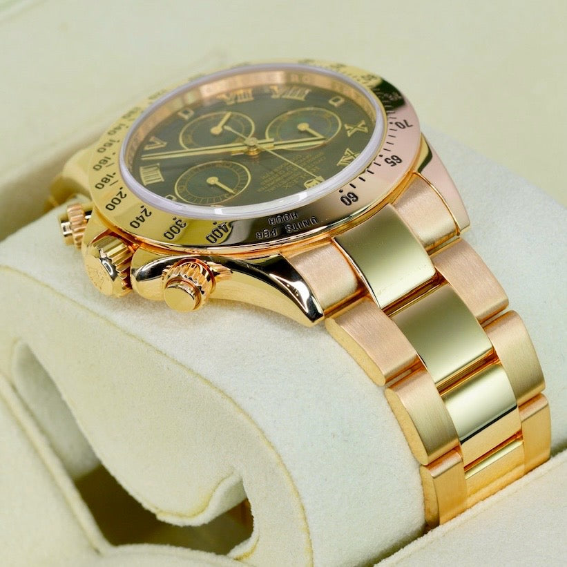 Rolex Daytona 116528 Mother Of Pearl “TAHITI” Yellow Gold 40mm 2008
