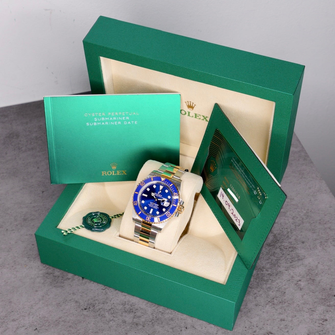 Rolex Submariner Date 126613LB “BLUESY” Blue Dial Two-Tone Yellow Gold & Steel 41mm 2023