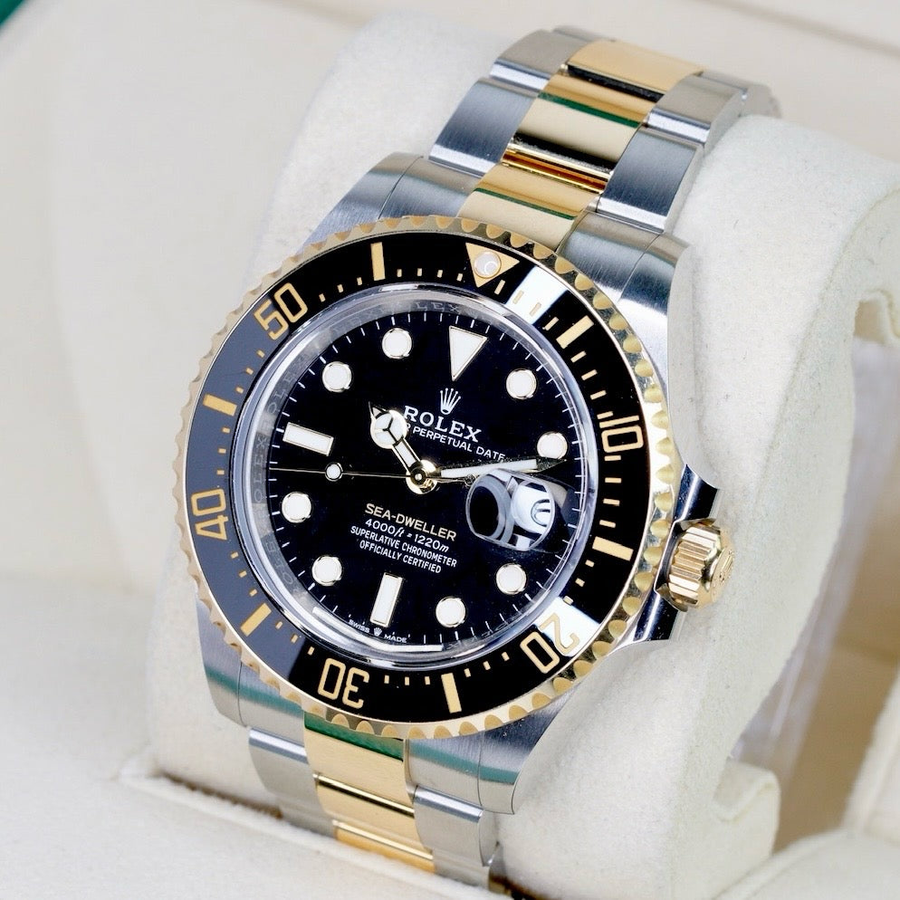 Rolex Sea-Dweller 126603 Black Dial Two-Tone Yellow Gold & Steel 43mm