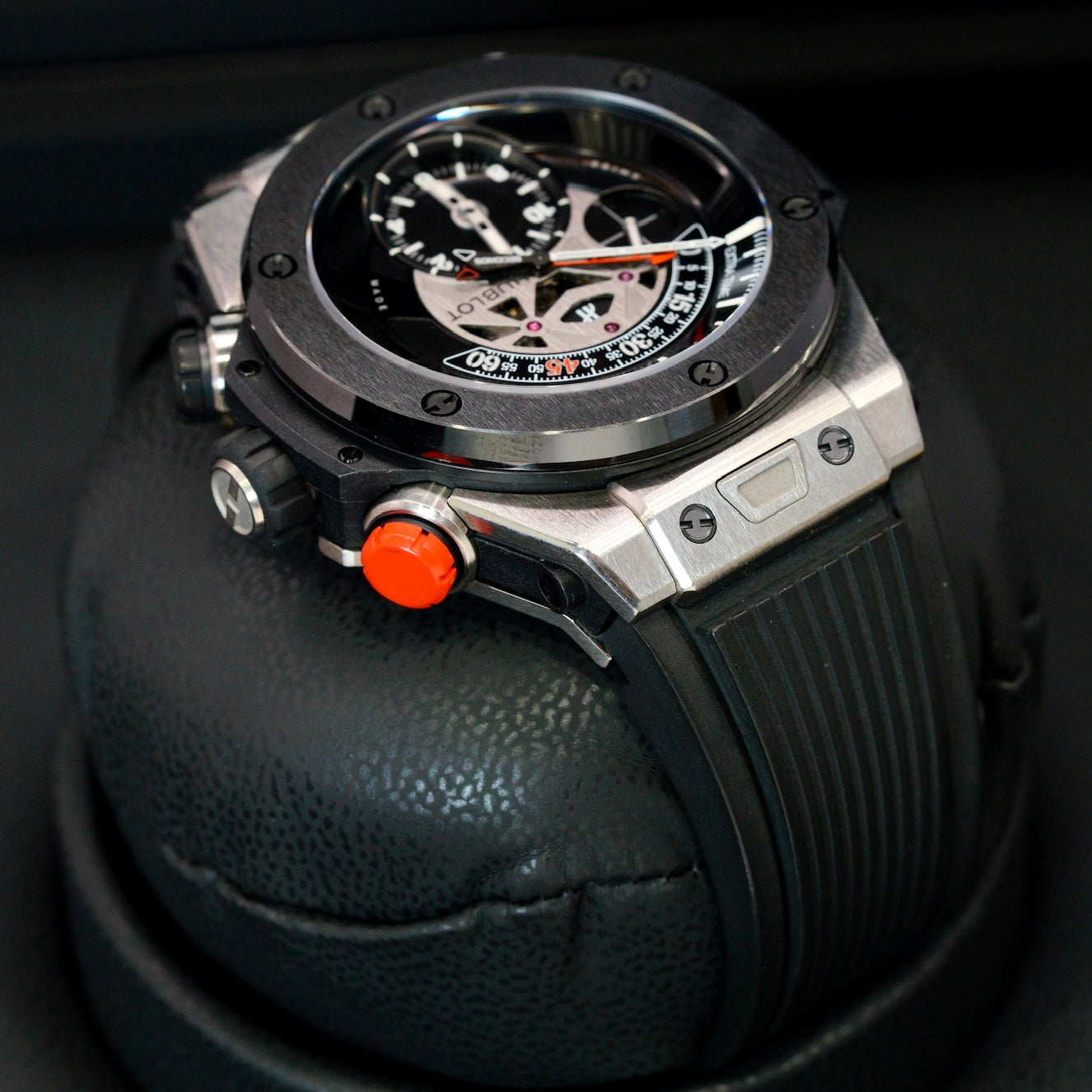 Hublot Big Bang Unico Bi-retrograde 413.NM.1127.RX Titanium 45mm