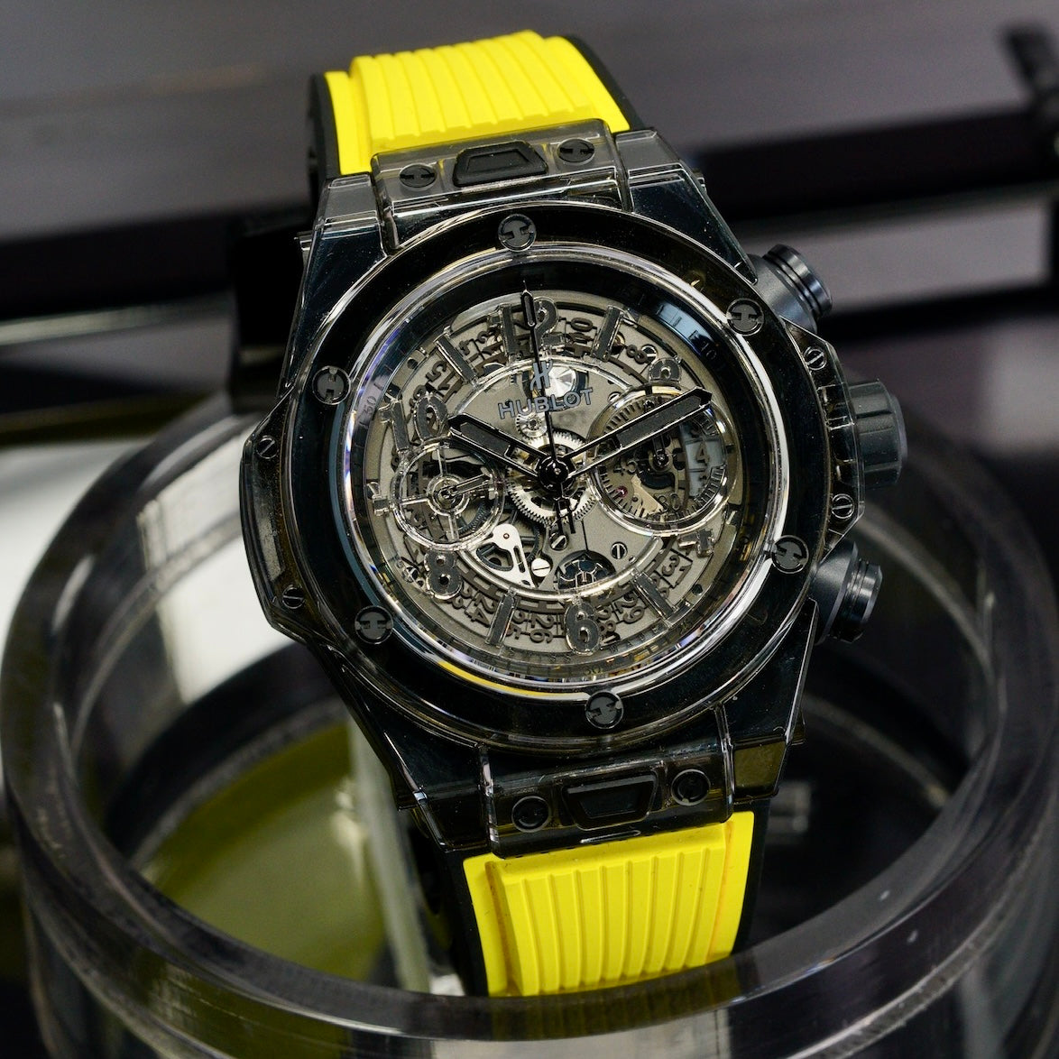 Hublot Big Bang Unico 411JB4901RT “ALL BLACK SAPPHIRE” Limited Edition 500 Pieces