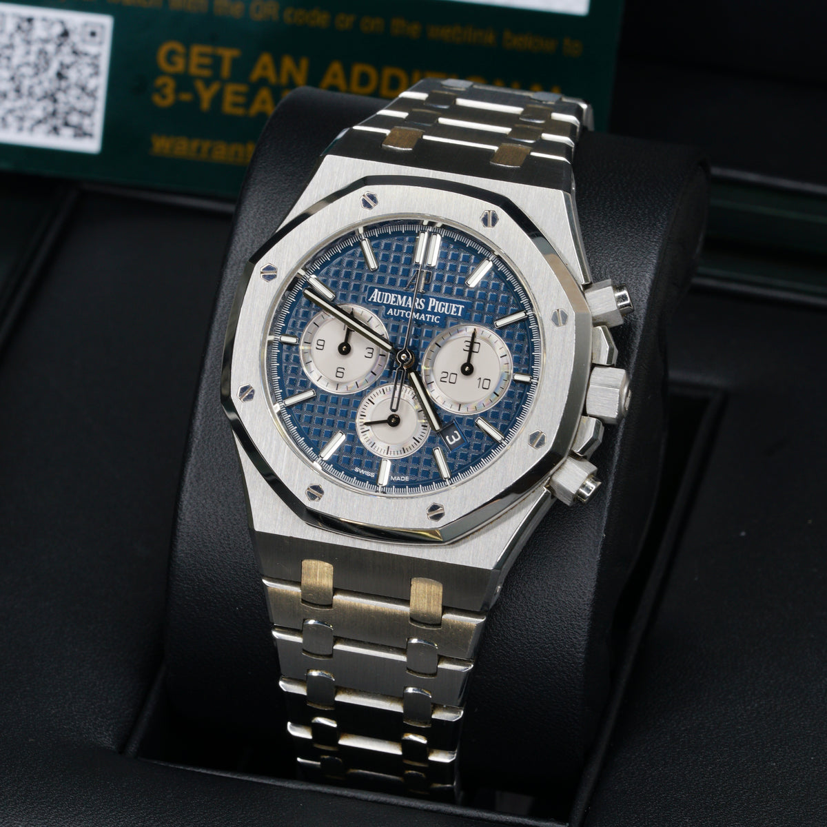 Audemars Piguet Royal Oak 26331ST.OO.1220ST.01 “BLUE OAK” Blue Dial Stainless Steel 41mm