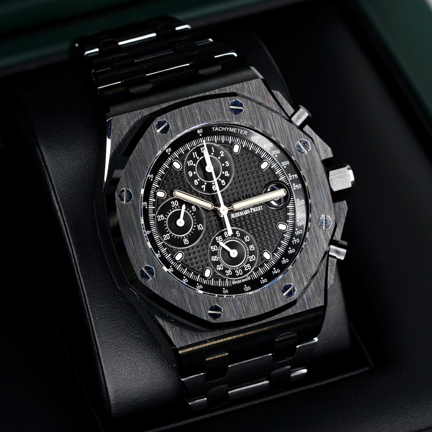 Audemars Piguet Royal Oak Offshore 26238CE.OO.1300CE.01 “BEAST CERAMIC” Black Dial Black Ceramic Chronograph 42mm