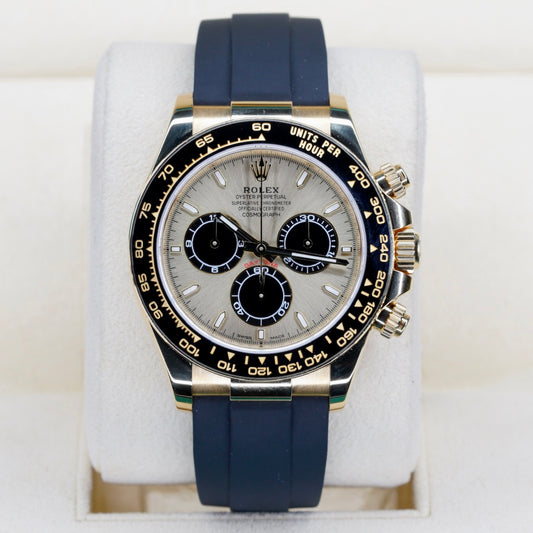 Rolex Daytona 126518LN "PIKACHU" Champagne Gold Black Sub Dials Yellow Gold Oysterflex 2023