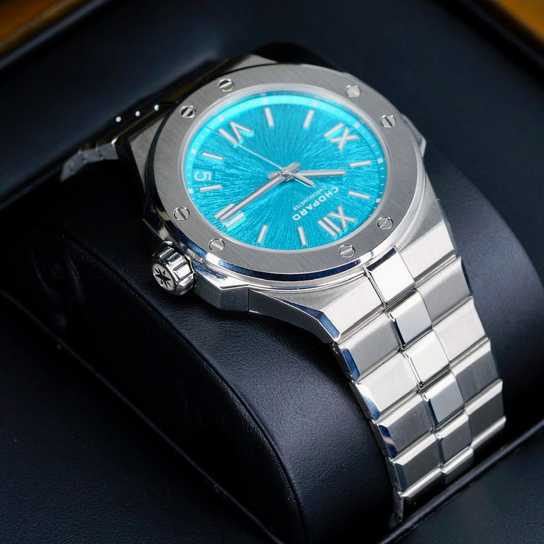 Chopard Alpine Eagle 298600-3016 “MARITIME BLUE” Turquoise Dial Stainless Steel 40mm