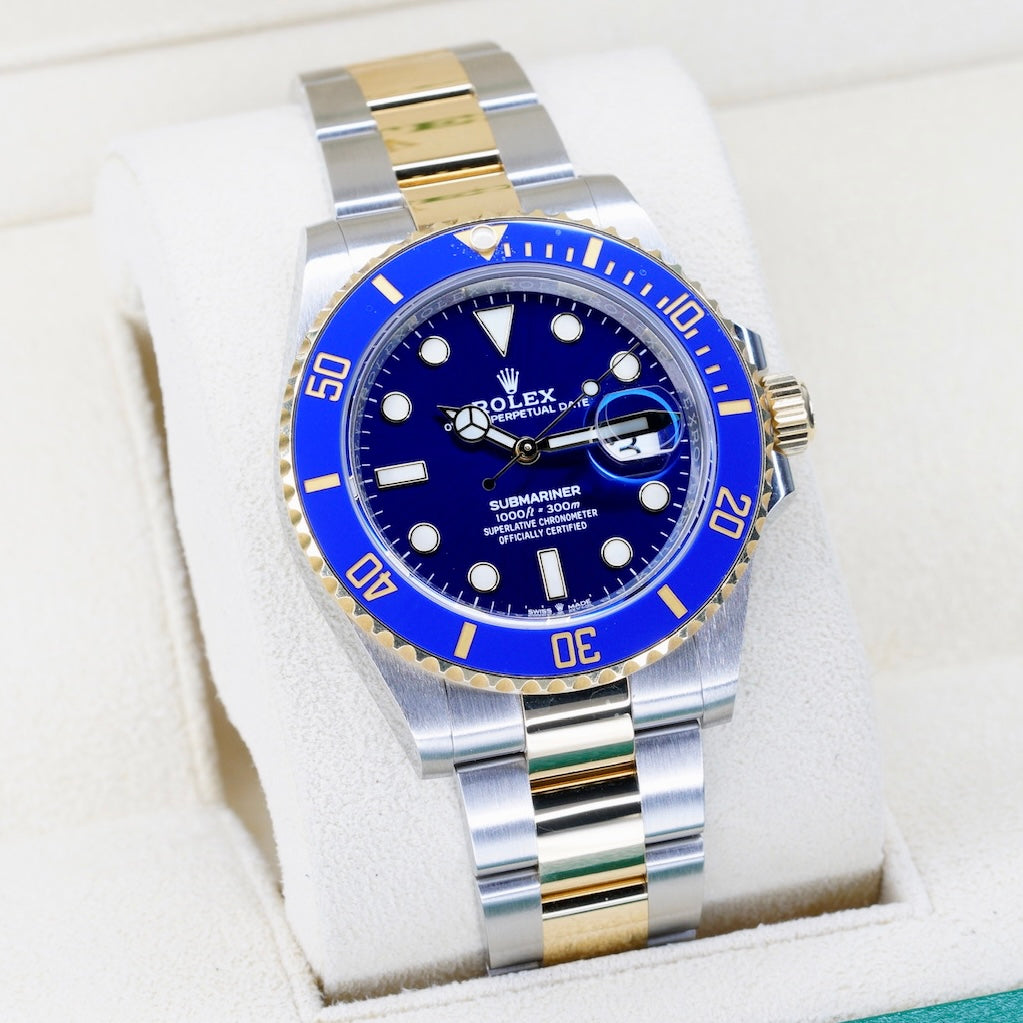 Rolex Submariner Date 126613LB “BLUESY” Blue Dial Two-Tone Yellow Gold & Steel 41mm 2022