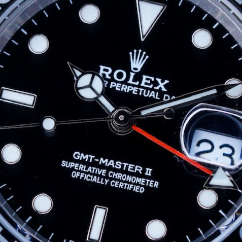 Rolex GMT-Master II 16710LN Black Dial Red Arrow Stainless Steel 40mm