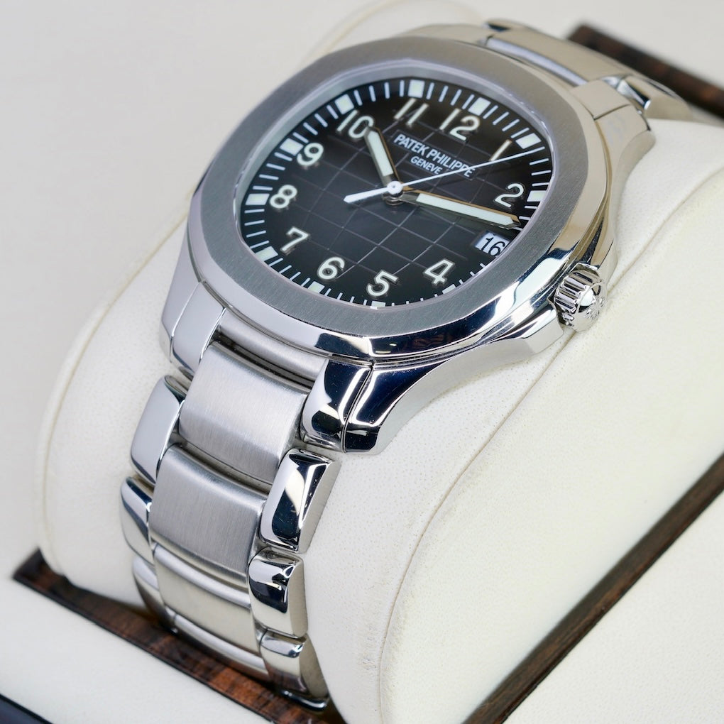 Patek Philippe Aquanaut 5167/1A-001 Black Dial Steel Bracelet 2015