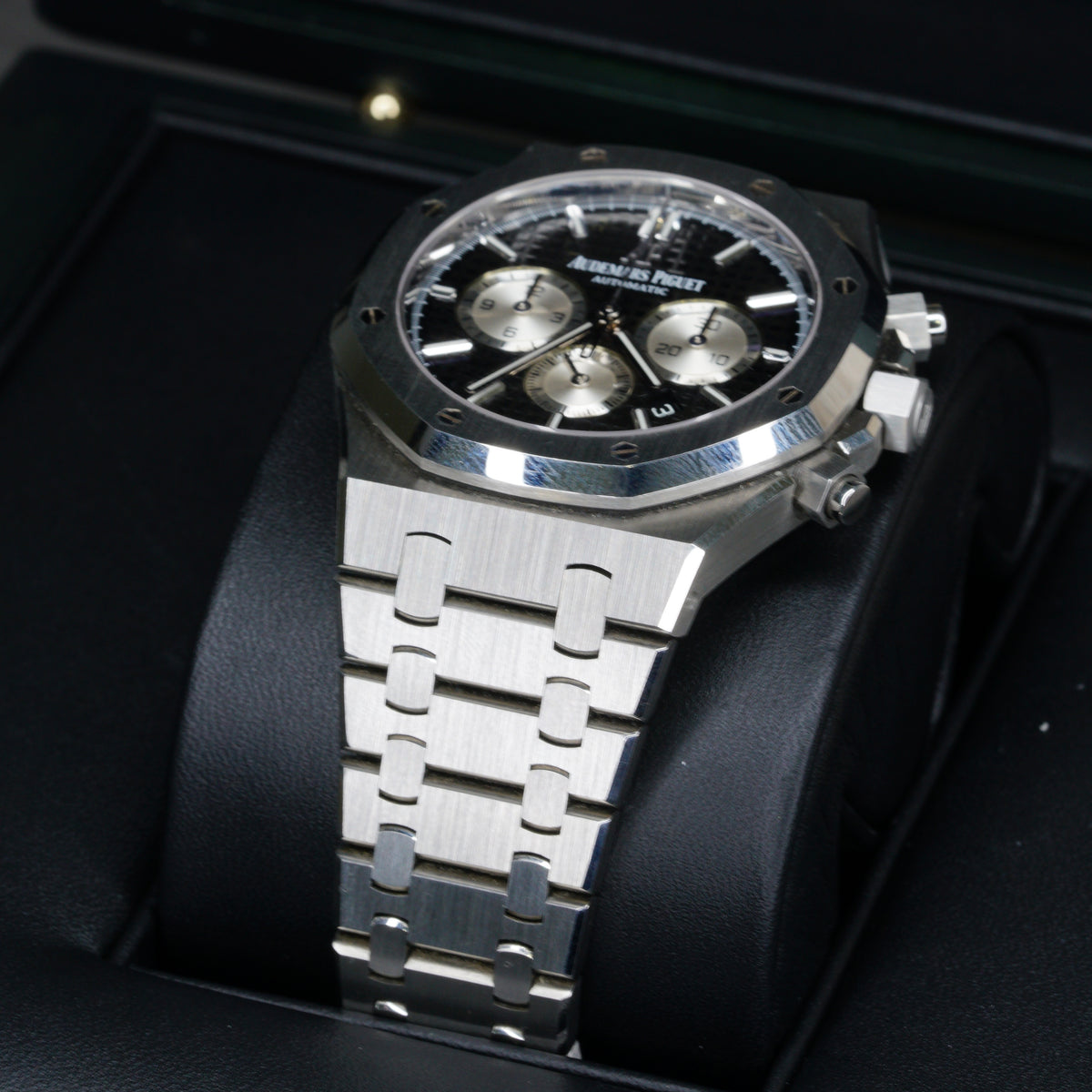 Audemars Piguet Royal Oak 26331ST.OO.1220ST.02 “BLACK OAK” Black Dial Stainless Steel 41mm