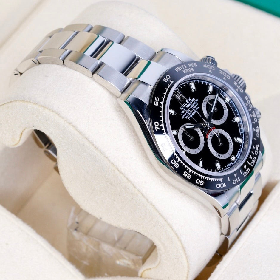 Rolex Daytona 116500LN 116500LN “REVERSE PANDA” Black Dial White Sub Dials Stainless Steel 40mm