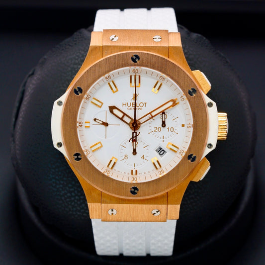 Hublot Big Bang 301.PE.2180.RW White Dial Rose Gold Evolution 44mm