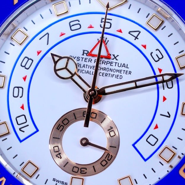 Rolex Yacht-Master II 116681 “MERCEDES HANDS” White Dial Mercedes Hands Two-Tone Rose Gold & Steel 44mm 2019