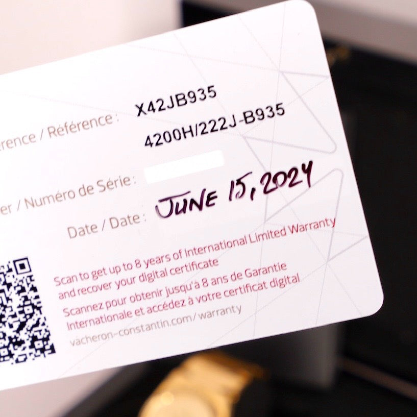 Vacheron Constantin Historiques 222 4200H/222J-B935 Cream Dial Yellow Gold 2024