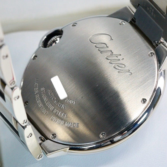 Cartier Ballon Bleu 3001 White Dial Stainless Steel 42mm