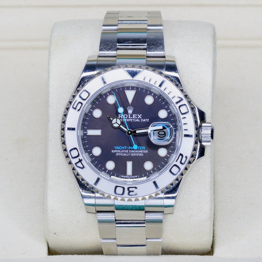 Rolex Yacht-Master 116622  “RHODIUM” Grey Rhodium Dial Stainless Steel 40mm 2019
