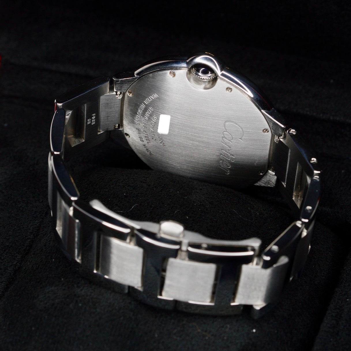 Cartier Ballon Bleu 3001 White Dial Stainless Steel 42mm