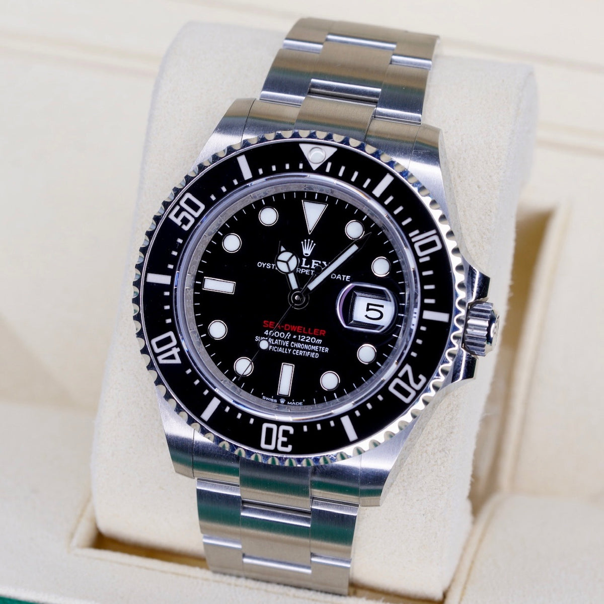 Rolex Sea-Dweller 126600 “RED LETTERS” Black Dial Red Letters Stainless Steel 43mm 2020