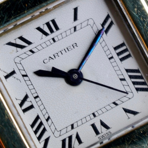 Cartier Santos 1170902 Two-Tone Yellow Gold & Steel White Dial Automatic 24mm
