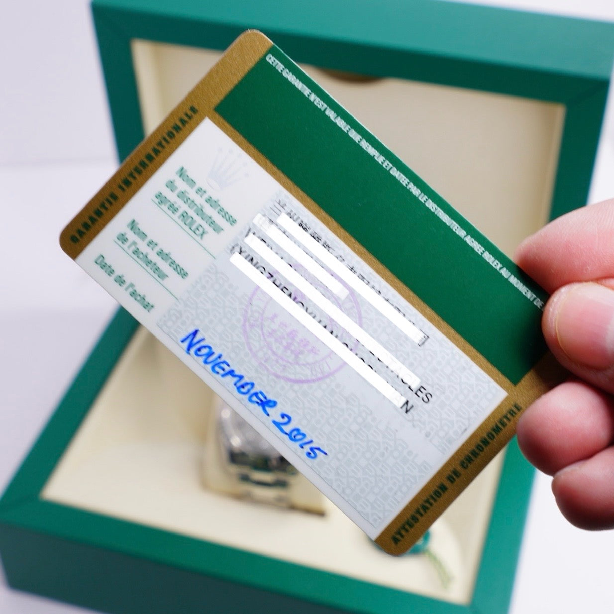 Rolex Datejust II 116334 Silver Diamond Dial Stainless Steel White Gold Bezel 41mm 2015