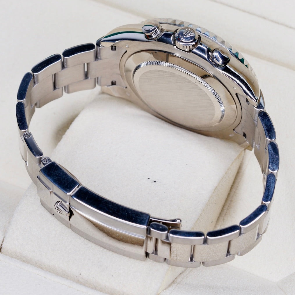 Rolex Yacht-Master II 116689 White Dial White Gold 44mm 2013