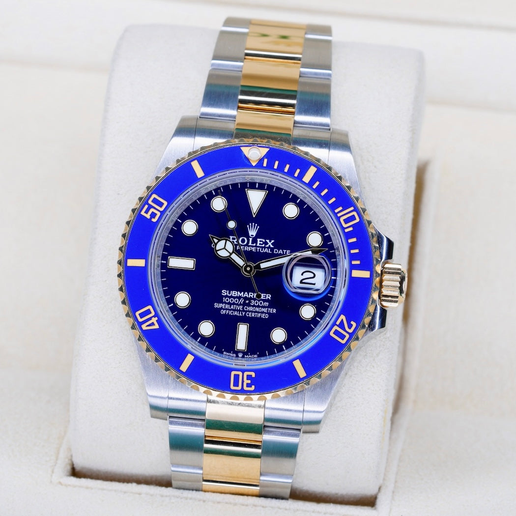 Rolex Submariner Date 126613LB “BLUESY” Blue Dial Two-Tone Yellow Gold & Steel 41mm 2023