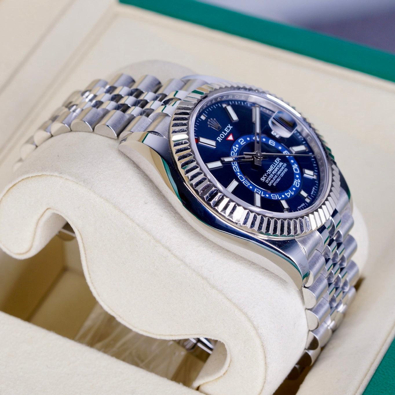 Rolex Sky-Dweller 326934 “SKY BLUE” Blue Dial Stainless Steel 40mm 2022
