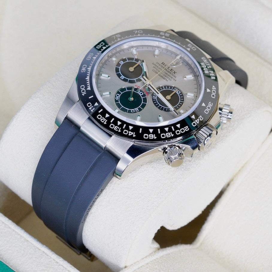 Rolex Daytona 116519LN-0006 “GHOST” Grey Dial White Gold Oysterflex 40mm 2020
