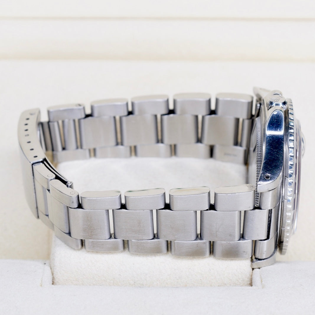 Rolex GMT-Master II 16710 “PEPSI” Black Dial Blue & Red Bezel Stainless Steel 40mm