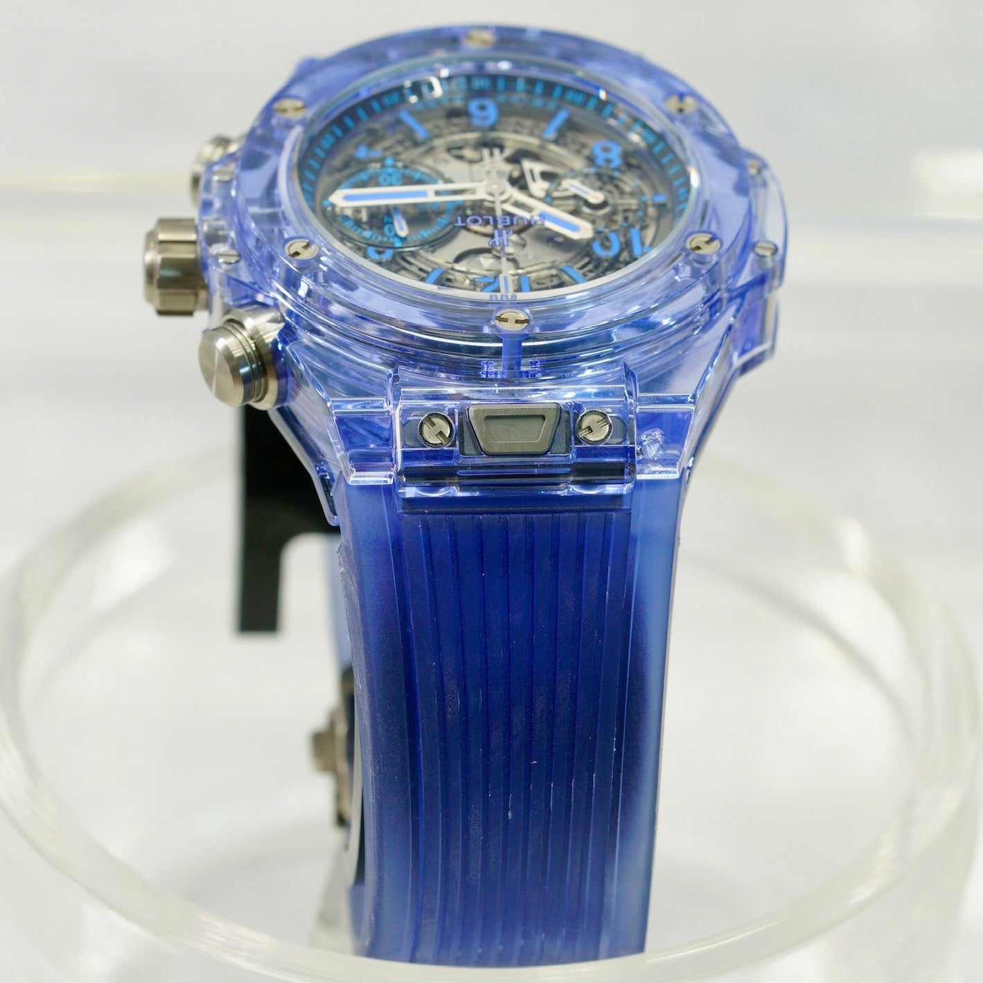 Hublot Big Bang Unico 411.JL.4809.RT “ALL BLUE SAPPHIRE” Limited Edition 250 Pieces