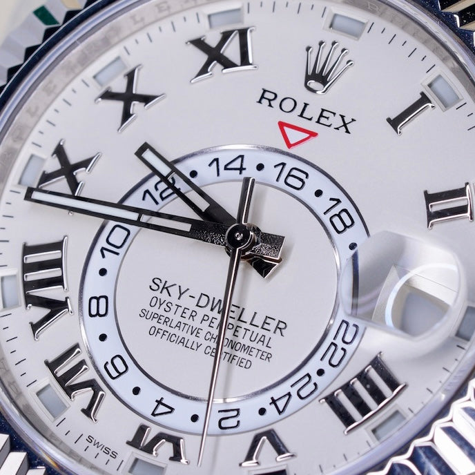 Rolex Sky-Dweller 326939 “CREAM SKY” Ivory Dial White Gold 42mm