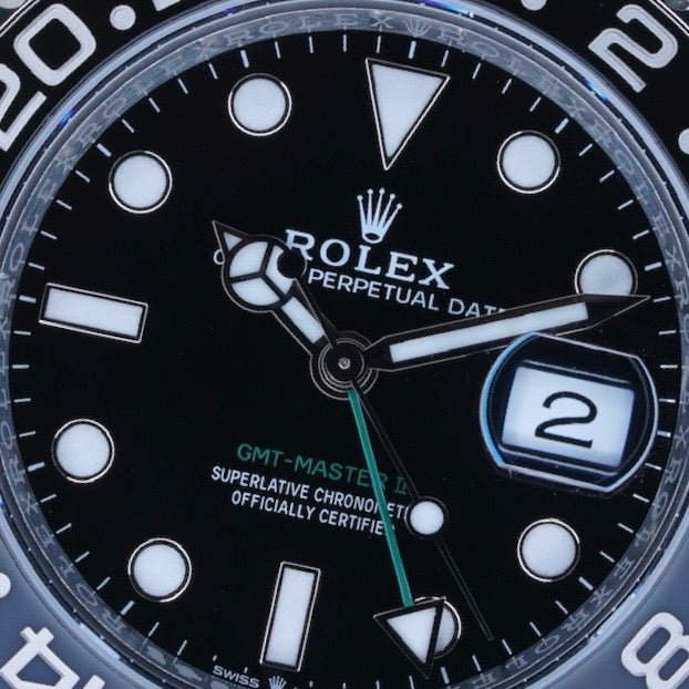 Rolex NEW 2026 GMT-Master II “BRUCE WAYNE” Black Dial Grey & Black Bezel Stainless Steel Jubilee 40mm